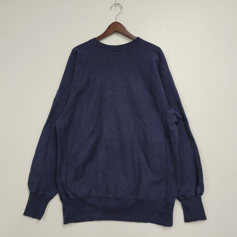 【中古品】【メンズ】 USA製 刺繍タグ WEST CHESTER REVERSE WEAVE SWEATSHIRT ウェストチェスター リバース ウィーブ スウェットシャツ トップス 長袖 146-251014-cs-05-izu サイズ：XXL カラー：ネイビー 万代Net店