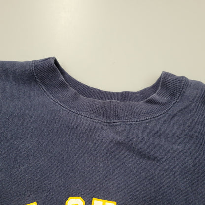 【中古品】【メンズ】 USA製 刺繍タグ WEST CHESTER REVERSE WEAVE SWEATSHIRT ウェストチェスター リバース ウィーブ スウェットシャツ トップス 長袖 146-251014-cs-05-izu サイズ：XXL カラー：ネイビー 万代Net店