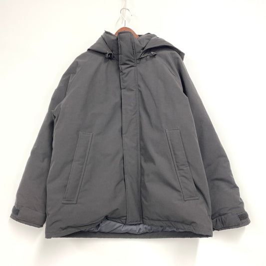 【中古品】【メンズ】 DOWN ARMY HOODED JACKET FA22-113-02 ダウン アーミー フーデッド ジャケット アウター 141-251016-as-19-izu サイズ：L カラー：ブラック 万代Net店