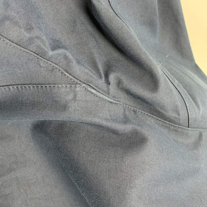【中古品】【メンズ】 SOUTIEN COLLAR COAT ステンカラーコート ゴム引き アウター 147-251016-as-20-izu サイズ：L カラー：ネイビー 万代Net店