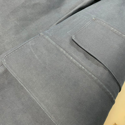 【中古品】【メンズ】 SOUTIEN COLLAR COAT ステンカラーコート ゴム引き アウター 147-251016-as-20-izu サイズ：L カラー：ネイビー 万代Net店
