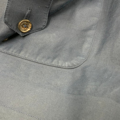 【中古品】【メンズ】 SOUTIEN COLLAR COAT ステンカラーコート ゴム引き アウター 147-251016-as-20-izu サイズ：L カラー：ネイビー 万代Net店
