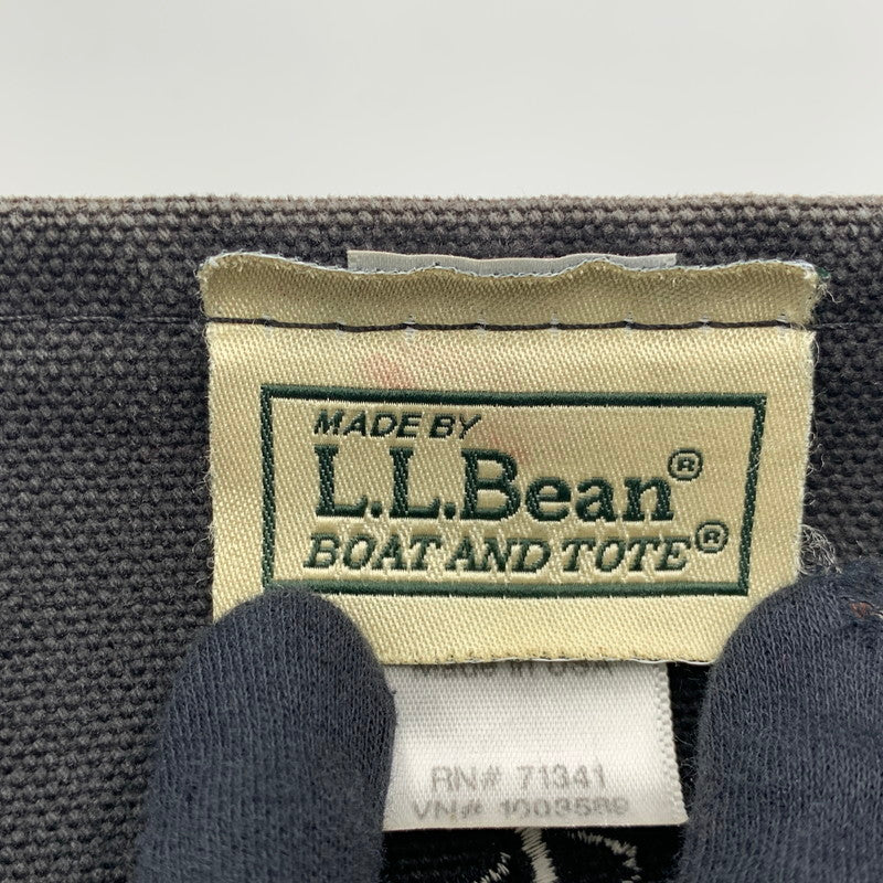 【現状渡し品】【メンズ/レディース】 L.L.Bean エルエルビーン USA製 伊勢丹限定 BLACK ON BLACK TOTE BAG ブラック オン ブラック トートバッグ カバン 188-251014-cs-03-izu カラー：ブラック 万代Net店