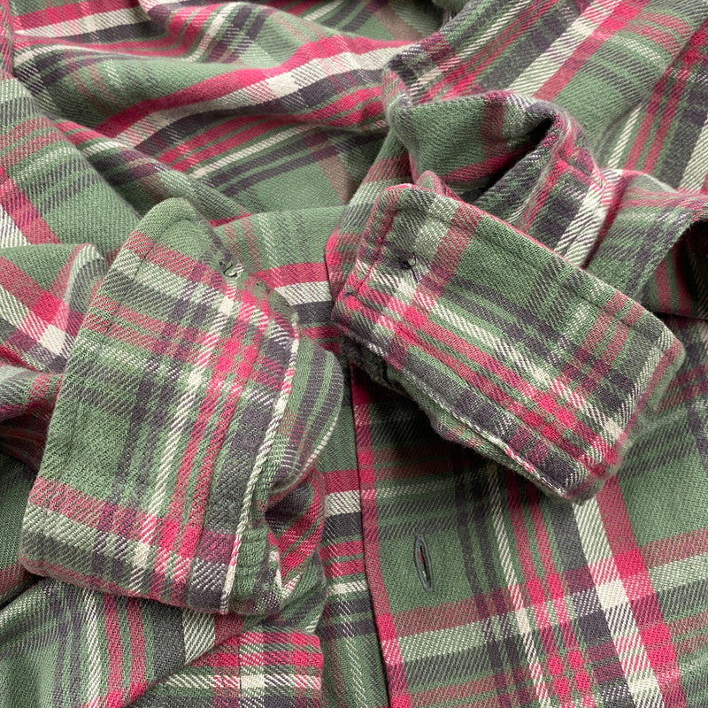 【中古品】【メンズ】 PLAID TWILL CAMP SHIRT プレイド ツイル キャンプ シャツ チェック 長袖 トップス 145-251021-as-08-izu サイズ：XL カラー：マルチカラー 万代Net店