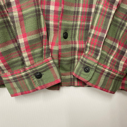 【中古品】【メンズ】 PLAID TWILL CAMP SHIRT プレイド ツイル キャンプ シャツ チェック 長袖 トップス 145-251021-as-08-izu サイズ：XL カラー：マルチカラー 万代Net店