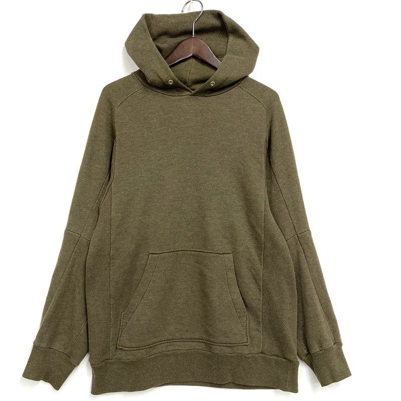【中古品】【メンズ】 HOODED SWEATSHIRT フーデッド スウェットシャツ パーカー 長袖 トップス 140-251025-as-11-izu サイズ：S カラー：ブラウン系 万代Net店
