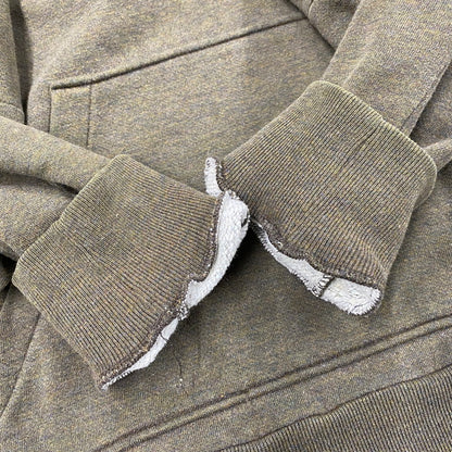【中古品】【メンズ】 HOODED SWEATSHIRT フーデッド スウェットシャツ パーカー 長袖 トップス 140-251025-as-11-izu サイズ：S カラー：ブラウン系 万代Net店