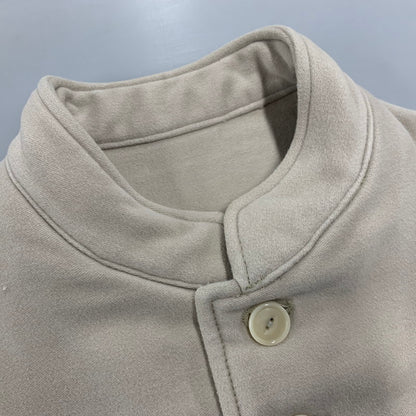 【中古品】【レディース】 45R フォーティファイブ・アール 80910213 コットンフランネルの908スタンドベスト 168-251016-as-01-izu サイズ：01 カラー：ベージュ系 万代Net店