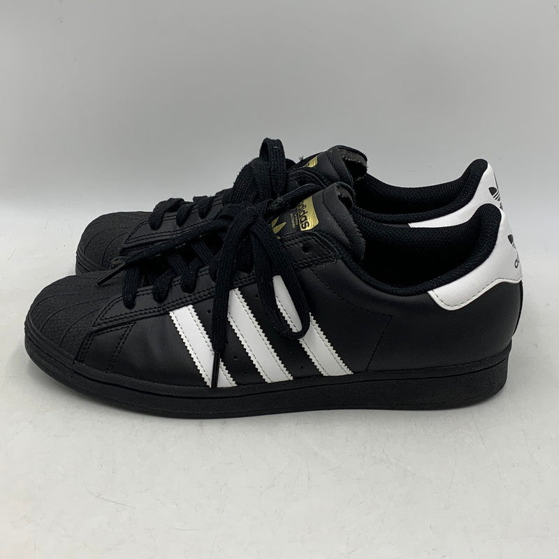 【中古品】【メンズ】 adidas アディダス 789002 ORIGINALS SUPERSTAR ADV スニーカー 靴 ローカット 161-251016-rk-14-izu サイズ：27cm カラー：ブラック 万代Net店