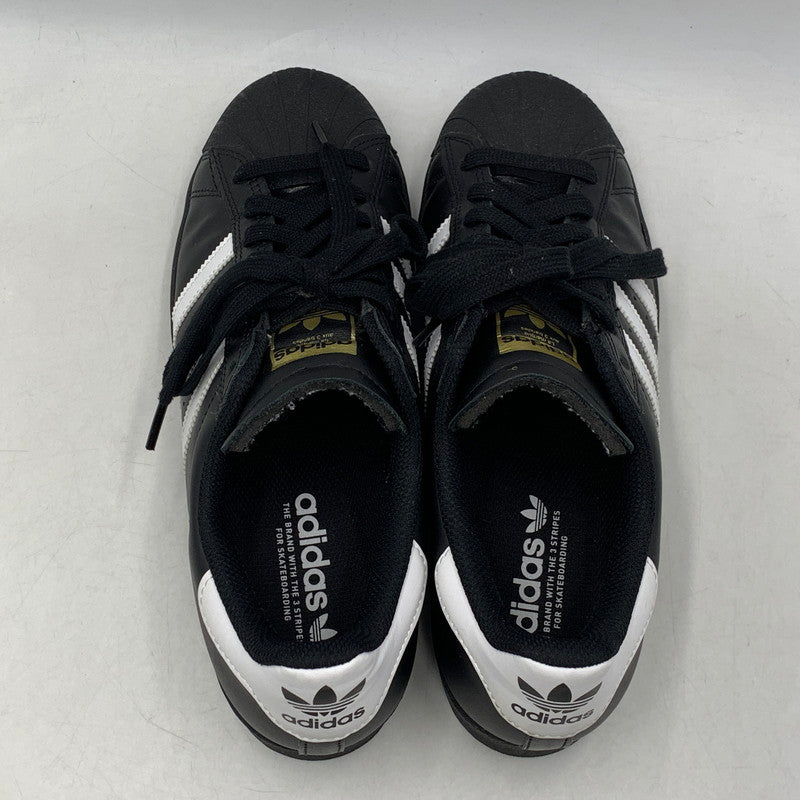 【中古品】【メンズ】 adidas アディダス 789002 ORIGINALS SUPERSTAR ADV スニーカー 靴 ローカット 161-251016-rk-14-izu サイズ：27cm カラー：ブラック 万代Net店