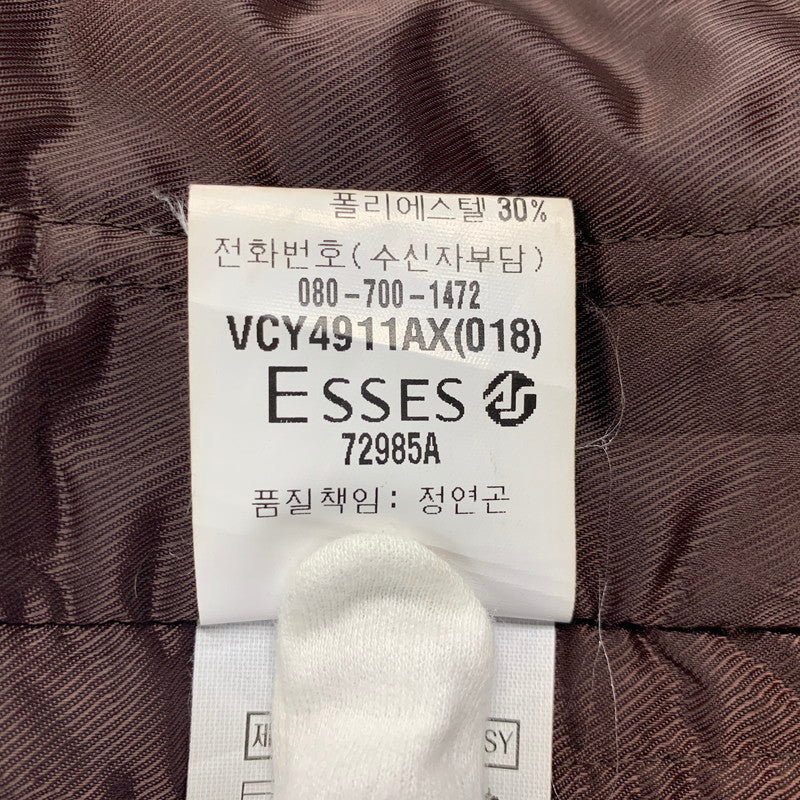 【現状渡し品】【メンズ】 OLD YVES SAINT LAURENT オールド イヴサンローラン LEATHER JACKET レザージャケット アウター 146-251016-as-06-izu サイズ：100 カラー：ブラウン 万代Net店