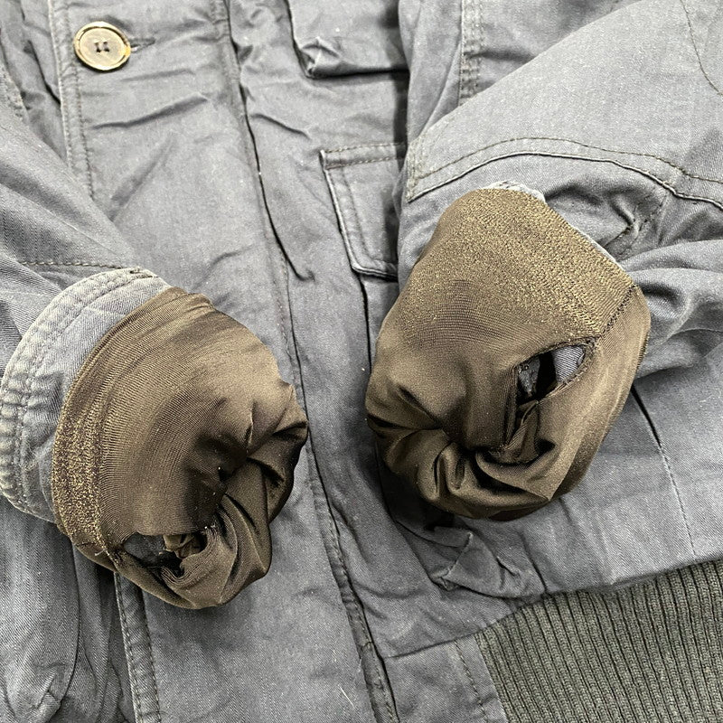 【中古品】【メンズ】 TRIPLE F.A.T. GOOSE トリプルファット グース FUR DOWN PARKA ファーダウンパーカー アウター 146-251019-ya-08-izu サイズ：L カラー：ネイビー 万代Net店
