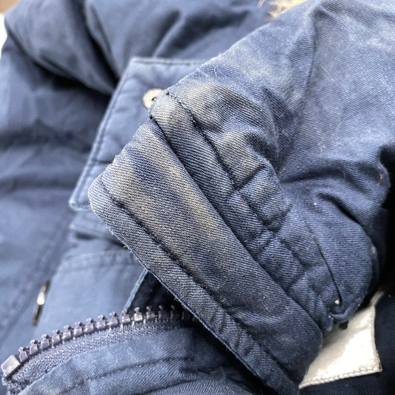 【中古品】【メンズ】 TRIPLE F.A.T. GOOSE トリプルファット グース FUR DOWN PARKA ファーダウンパーカー アウター 146-251019-ya-08-izu サイズ：L カラー：ネイビー 万代Net店