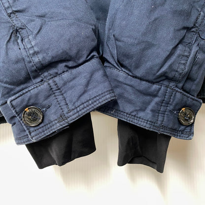 【中古品】【メンズ】 TRIPLE F.A.T. GOOSE トリプルファット グース FUR DOWN PARKA ファーダウンパーカー アウター 146-251019-ya-08-izu サイズ：L カラー：ネイビー 万代Net店