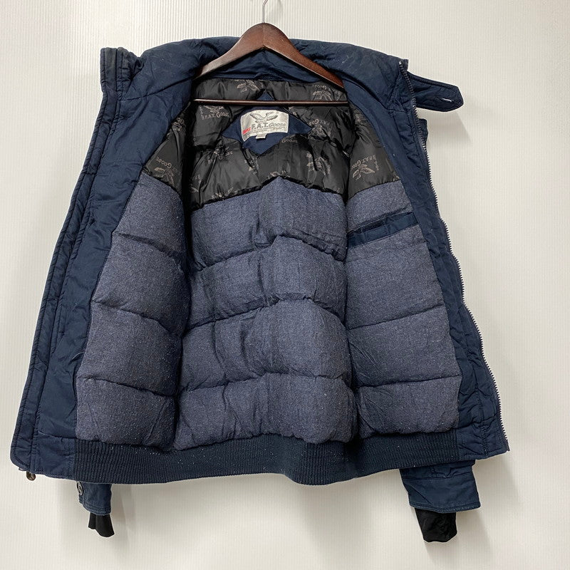 【中古品】【メンズ】 TRIPLE F.A.T. GOOSE トリプルファット グース FUR DOWN PARKA ファーダウンパーカー アウター 146-251019-ya-08-izu サイズ：L カラー：ネイビー 万代Net店