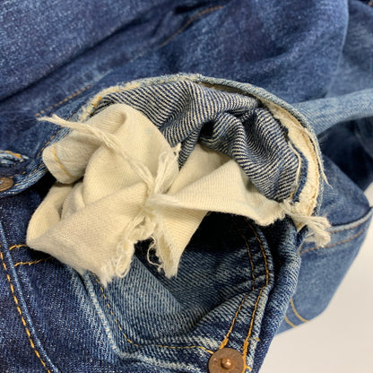 【現状渡し品】【メンズ】 Levi's リーバイス BIG-E 501XX DENIM PANTS 501-0003 デニムパンツ 刻印555 均等V 米国製 ジーンズ ボトムス 157-251016-as-13-izu サイズ：34×36 カラー：インディゴ 万代Net店