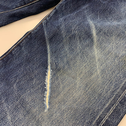 【現状渡し品】【メンズ】 Levi's リーバイス BIG-E 501XX DENIM PANTS 501-0003 デニムパンツ 刻印555 均等V 米国製 ジーンズ ボトムス 157-251016-as-13-izu サイズ：34×36 カラー：インディゴ 万代Net店