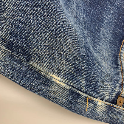 【現状渡し品】【メンズ】 Levi's リーバイス BIG-E 501XX DENIM PANTS 501-0003 デニムパンツ 刻印555 均等V 米国製 ジーンズ ボトムス 157-251016-as-13-izu サイズ：34×36 カラー：インディゴ 万代Net店