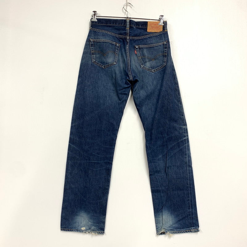 【現状渡し品】【メンズ】 Levi's リーバイス BIG-E 501XX DENIM PANTS 501-0003 デニムパンツ 刻印555 均等V 米国製 ジーンズ ボトムス 157-251016-as-13-izu サイズ：34×36 カラー：インディゴ 万代Net店