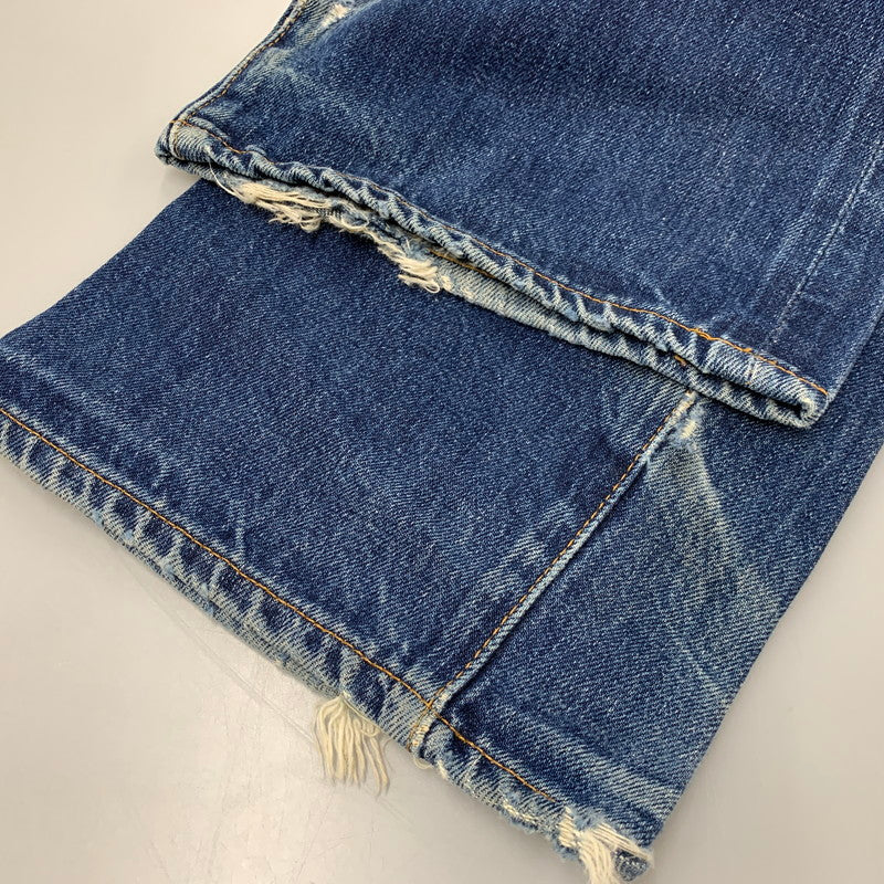 【現状渡し品】【メンズ】 Levi's リーバイス BIG-E 501XX DENIM PANTS 501-0003 デニムパンツ 刻印555 均等V 米国製 ジーンズ ボトムス 157-251016-as-13-izu サイズ：34×36 カラー：インディゴ 万代Net店