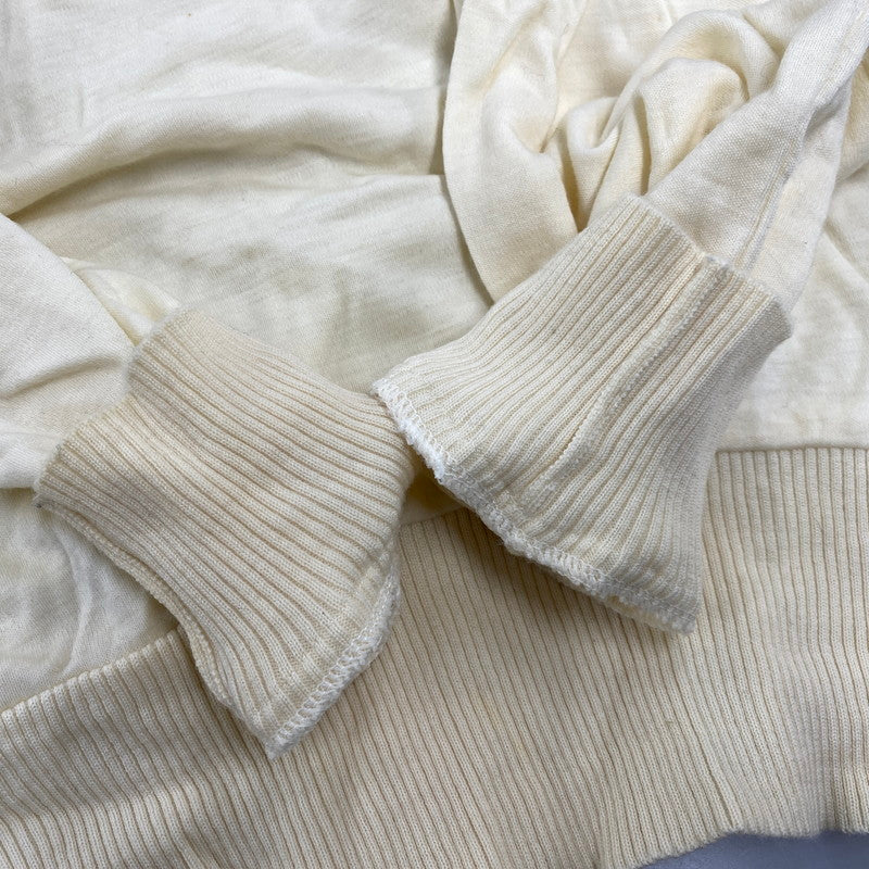 【中古品】【レディース】 Christian Dior クリスチャンディオール PRET-A-PORTER プレタポルテ KNIT SWEATER ニット セーター トップス 長袖 168-251019-ya-06-izu サイズ：L カラー：アイボリー 万代Net店