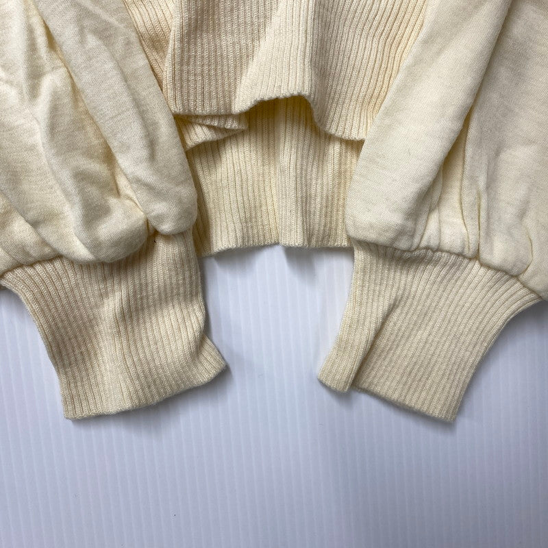 【中古品】【レディース】 Christian Dior クリスチャンディオール PRET-A-PORTER プレタポルテ KNIT SWEATER ニット セーター トップス 長袖 168-251019-ya-06-izu サイズ：L カラー：アイボリー 万代Net店