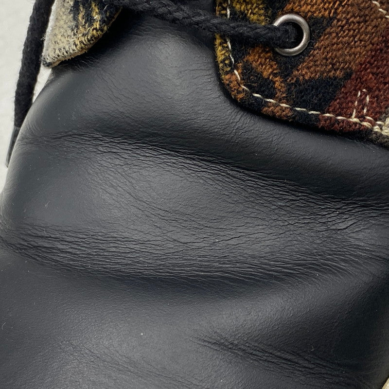 【中古品】【メンズ/レディース】 Danner ダナー × PENDLETON ペンドルトン LACE UP BOOT D021056PD レースアップ ブーツ シューズ 靴 164-251017-as-17-izu サイズ：26cm カラー：ブラック系 万代Net店