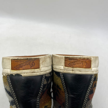 【中古品】【メンズ/レディース】 Danner ダナー × PENDLETON ペンドルトン LACE UP BOOT D021056PD レースアップ ブーツ シューズ 靴 164-251017-as-17-izu サイズ：26cm カラー：ブラック系 万代Net店