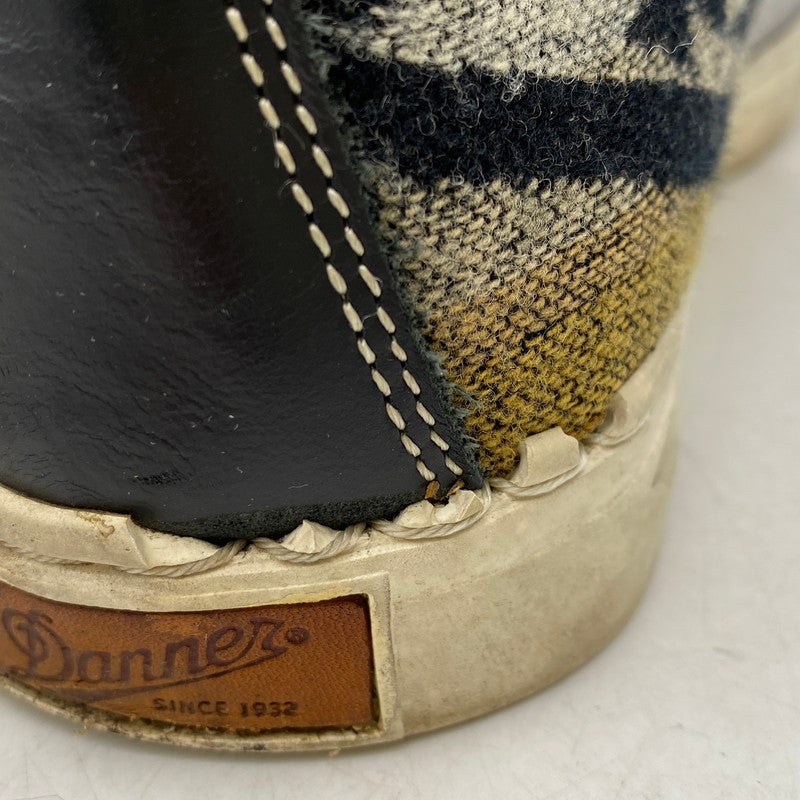 【中古品】【メンズ/レディース】 Danner ダナー × PENDLETON ペンドルトン LACE UP BOOT D021056PD レースアップ ブーツ シューズ 靴 164-251017-as-17-izu サイズ：26cm カラー：ブラック系 万代Net店