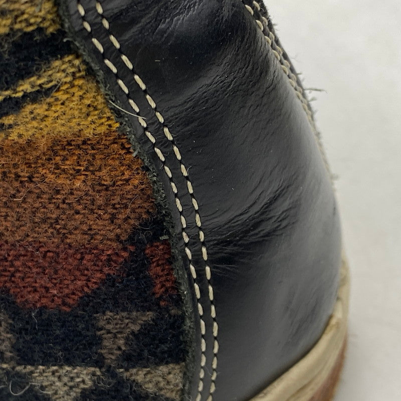 【中古品】【メンズ/レディース】 Danner ダナー × PENDLETON ペンドルトン LACE UP BOOT D021056PD レースアップ ブーツ シューズ 靴 164-251017-as-17-izu サイズ：26cm カラー：ブラック系 万代Net店