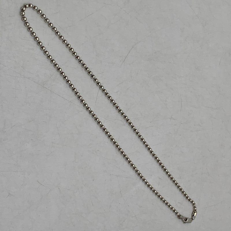 【中古品】 SV925 イタリア製 BALL CHAIN NECKLACE アクセサリー ネックレス 192-251016-rk-06-izu カラー：シルバー 万代Net店