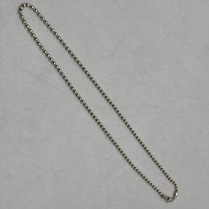 【中古品】 SV925 イタリア製 BALL CHAIN NECKLACE アクセサリー ネックレス 192-251016-rk-06-izu カラー：シルバー 万代Net店