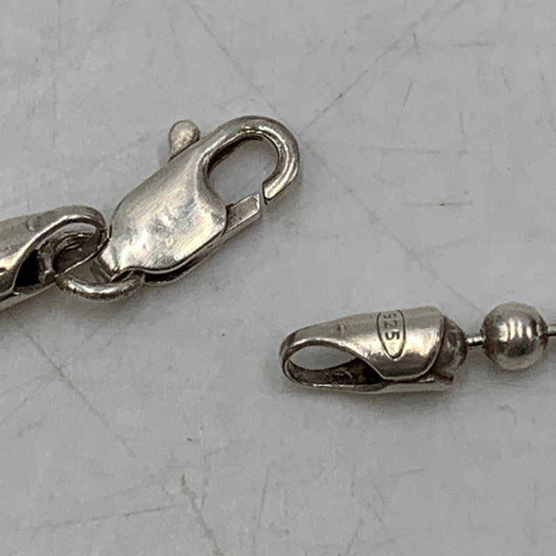 【中古品】 SV925 イタリア製 BALL CHAIN NECKLACE アクセサリー ネックレス 192-251016-rk-06-izu カラー：シルバー 万代Net店