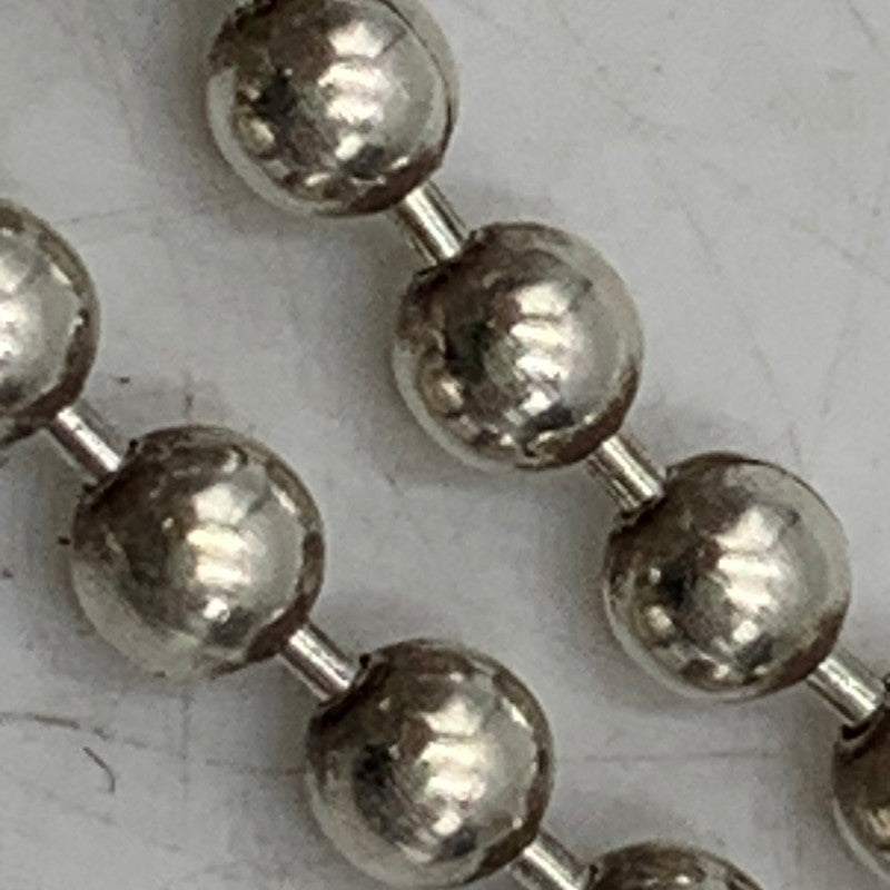 【中古品】 SV925 イタリア製 BALL CHAIN NECKLACE アクセサリー ネックレス 192-251016-rk-06-izu カラー：シルバー 万代Net店