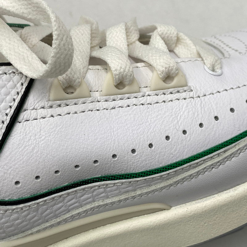 【中古美品】【メンズ】 NIKE ナイキ AIR JORDAN 2 RETRO DR8884-103 エア ジョーダン 2 レトロ スニーカー シューズ 靴 160-251017-as-09-izu サイズ：26.5cm カラー：WHITE/LUCKY GREEN-SAIL 万代Net店