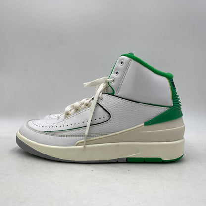 【中古美品】【メンズ】 NIKE ナイキ AIR JORDAN 2 RETRO DR8884-103 エア ジョーダン 2 レトロ スニーカー シューズ 靴 160-251017-as-09-izu サイズ：26.5cm カラー：WHITE/LUCKY GREEN-SAIL 万代Net店