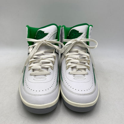 【中古美品】【メンズ】 NIKE ナイキ AIR JORDAN 2 RETRO DR8884-103 エア ジョーダン 2 レトロ スニーカー シューズ 靴 160-251017-as-09-izu サイズ：26.5cm カラー：WHITE/LUCKY GREEN-SAIL 万代Net店