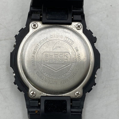 【中古品】【メンズ/レディース】 G-SHOCK ジーショック 5600 SERIES DW-5600E 5600シリーズ デジタル 腕時計 196-251025-as-18-izu サイズ：48.9 × 42.8 × 13.4 mm カラー：ブラック 万代Net店