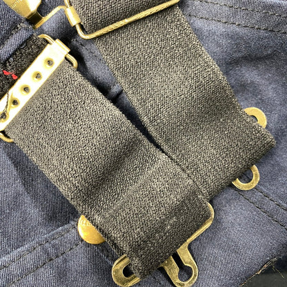 【中古品】【メンズ】 CARHARTT FR カーハート FR NOMEX IIIA DOUBLE KNEE BIB OVERALLS ダブル ニー ビブ オーバーオール 157-251017-as-13-izu サイズ：54×32 カラー：ネイビー 万代Net店