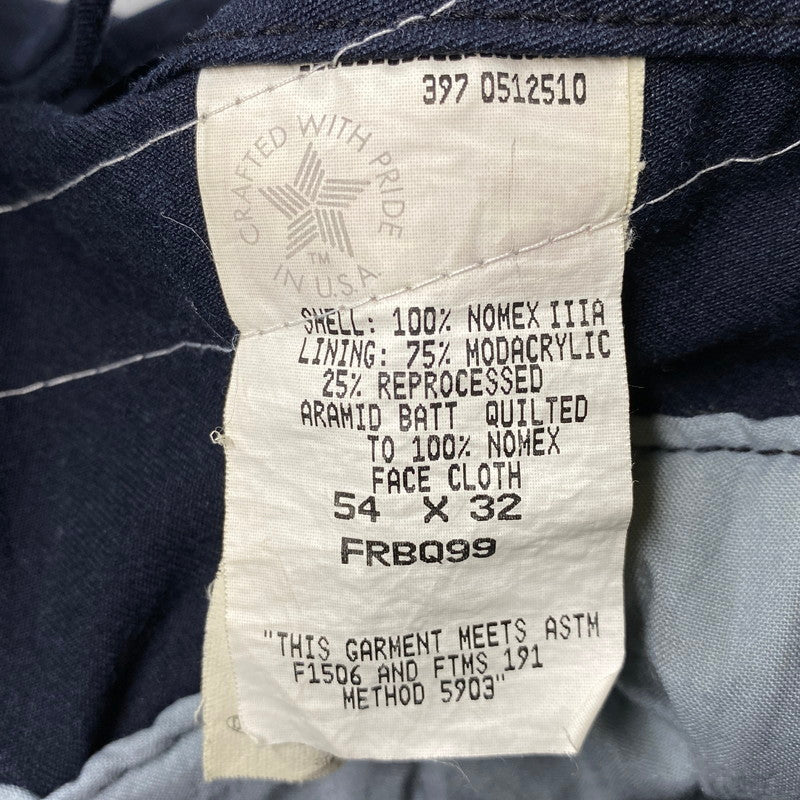 【中古品】【メンズ】 CARHARTT FR カーハート FR NOMEX IIIA DOUBLE KNEE BIB OVERALLS ダブル ニー ビブ オーバーオール 157-251017-as-13-izu サイズ：54×32 カラー：ネイビー 万代Net店