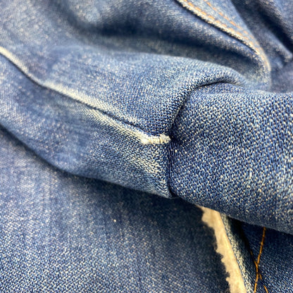 【中古品】【メンズ】 Wrangler ラングラー JL556NV USA製 70S-80S BOA DENIM JACKET ボア デニム ジャケット アウター 146-251017-ya-06-izu サイズ：XL カラー：インディゴ 万代Net店