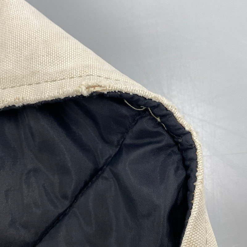 【現状渡し品】【メンズ】 Carhartt カーハート DUCK VEST ダック ベスト アウター 146-251017-ya-07-izu サイズ：下記参照 カラー：アイボリー 万代Net店