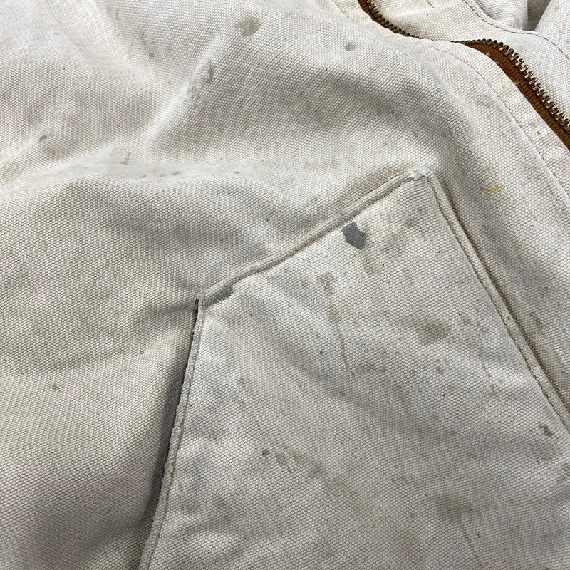 【現状渡し品】【メンズ】 Carhartt カーハート DUCK VEST ダック ベスト アウター 146-251017-ya-07-izu サイズ：下記参照 カラー：アイボリー 万代Net店