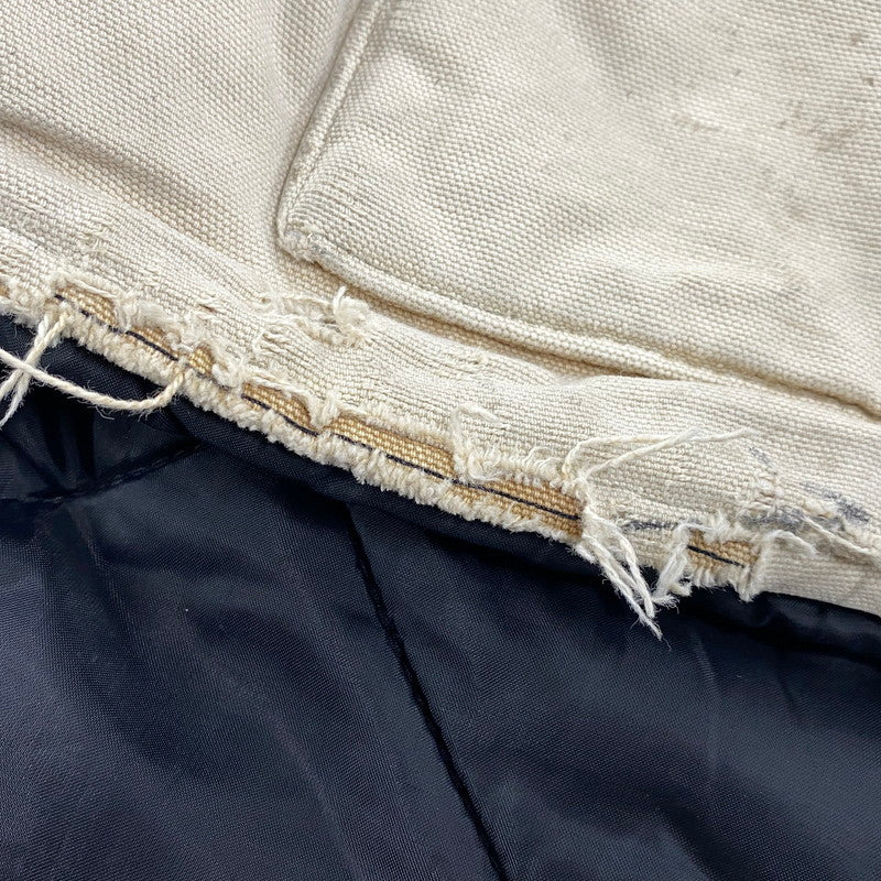 【現状渡し品】【メンズ】 Carhartt カーハート DUCK VEST ダック ベスト アウター 146-251017-ya-07-izu サイズ：下記参照 カラー：アイボリー 万代Net店