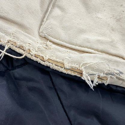 【現状渡し品】【メンズ】 Carhartt カーハート DUCK VEST ダック ベスト アウター 146-251017-ya-07-izu サイズ：下記参照 カラー：アイボリー 万代Net店