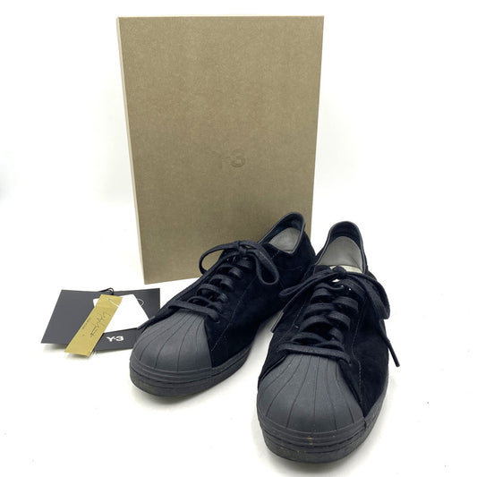 【中古品】【メンズ】 Y-3 ワイスリー KURO SUPERSTAR JS4375 クロ スーパースター スニーカー シューズ 靴 161-251017-as-08-izu サイズ：27cm カラー：BLACK/BLACK/BLACK 万代Net店