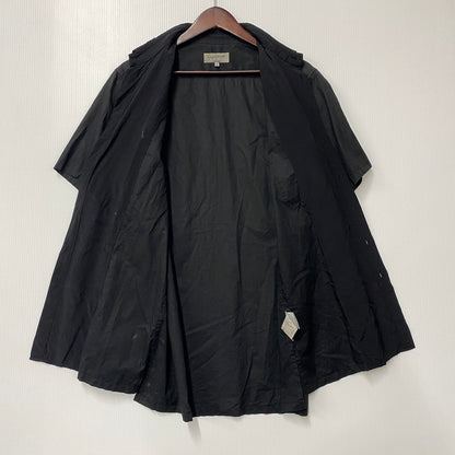 【現状渡し品】【メンズ】 Yohji Yamamoto POUR HOMME ヨウジヤマモトプールオム H0-B70-056 SS ショートスリーブ LAYERED SHIRT レイヤード シャツ トップス 半袖 140-251017-ya-02-izu サイズ：2 カラー：BLACK 万代Net店