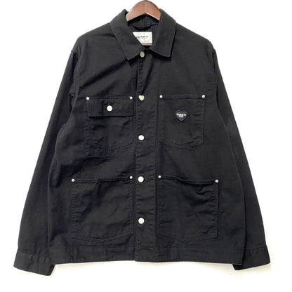 【中古品】【メンズ】 CARHARTT WIP カーハート ダブリューアイピー DREWE CHORE COAT I034823 ドリュー チョア コート ジャケット アウター 142-251018-ay-02-izu サイズ：S カラー：ブラック 万代Net店