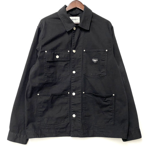 【中古品】【メンズ】 CARHARTT WIP カーハート ダブリューアイピー DREWE CHORE COAT I034823 ドリュー チョア コート ジャケット アウター 142-251018-ay-02-izu サイズ：S カラー：ブラック 万代Net店