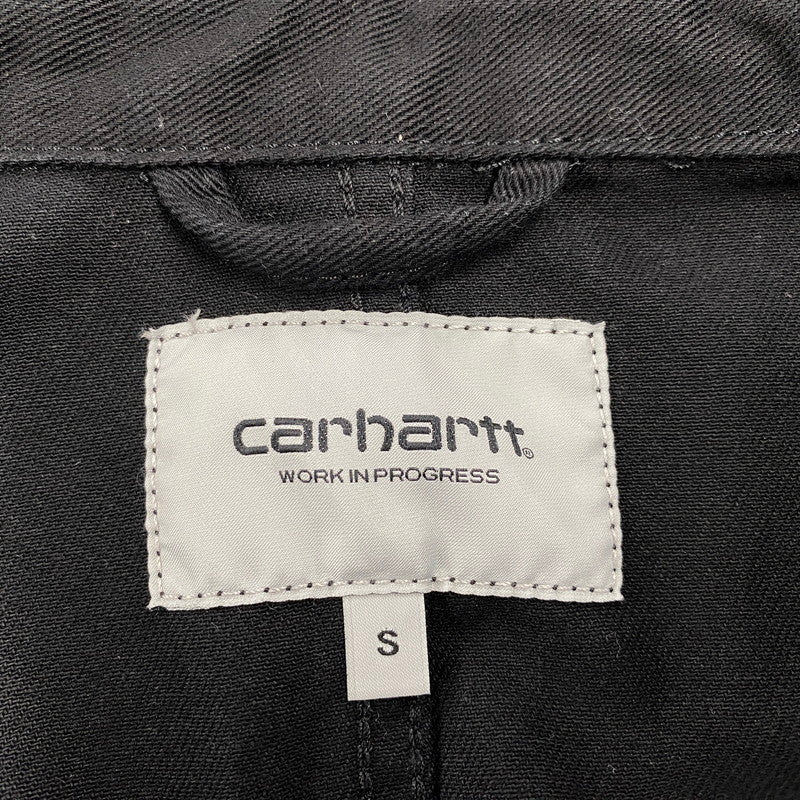 【中古品】【メンズ】 CARHARTT WIP カーハート ダブリューアイピー DREWE CHORE COAT I034823 ドリュー チョア コート ジャケット アウター 142-251018-ay-02-izu サイズ：S カラー：ブラック 万代Net店